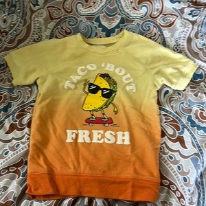 “Taco bout fresh” ombré thick tee size 5t
